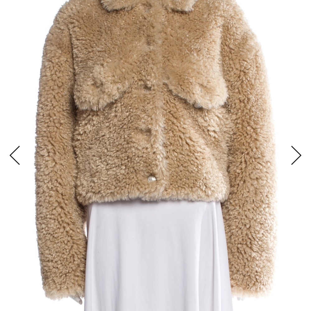 Isabel Marant Beige Teddy Jacket